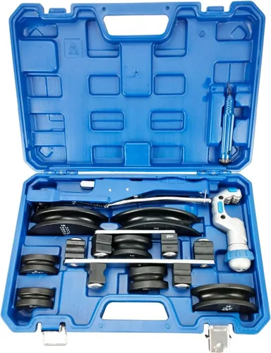 Vista 15 de Hiatsu Kit de herramientas de abocinación excéntrica con trinquete, compatible con taladros, tubo de cobre de 1/4 a 3/4 pulgadas, construcción