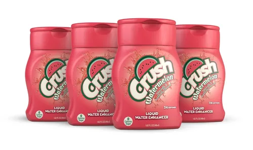 Vista 10 de Crush, Potenciador líquido de uva, ¡nuevo y mejor sabor! (4 botellas, hace 96 bebidas de agua saborizadas), sin azúcar, cero calorías
