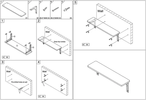 Vista 6 de Coral Flower Estantes flotantes para montaje en pared, moderno, rústico, de madera, para decoración del hogar, dormitorio, baño, sala de estar