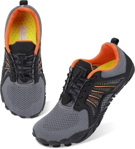 Vista 2 de Scurtain Unisex Mens Womens Athletic Hiking Water Shoes Quick Dry Barefoot Aqua Shoes Swim Shoes Beach Shoes with Drainage