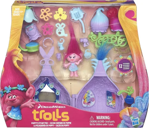 Vista 2 de DreamWorks Trolls Stylin' Pod de Poppy