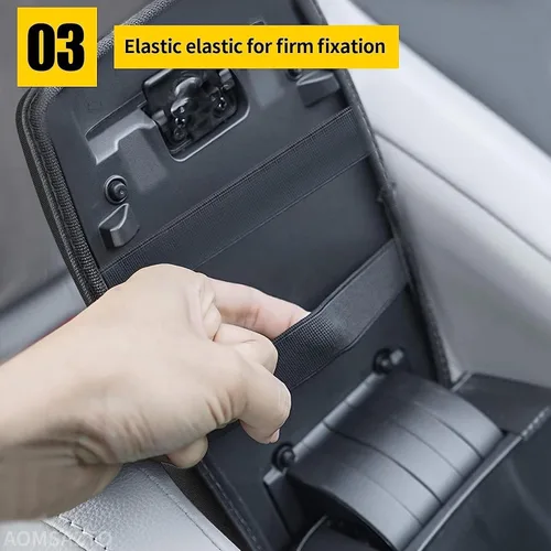 Vista 4 de AOMSAZTO Fundas de consola para Toyota Corolla 2020-2026, fundas para reposabrazos de tela elástica Corolla