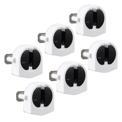 Vista 8 de uxcell 2 unids T5 soporte de luz fluorescente G5 Base no desviada cerradura giratoria lápida lámpara socket AC 500 V 2A para tubo fluorescente LED