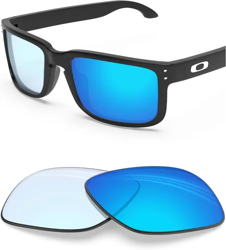 Vista 31 de BLAZERBUCK Lentes de repuesto para gafas de sol Oakley Holbrook OO9102/Holbrook Asian Fit OO9244/Holbrook Mix OO9384
