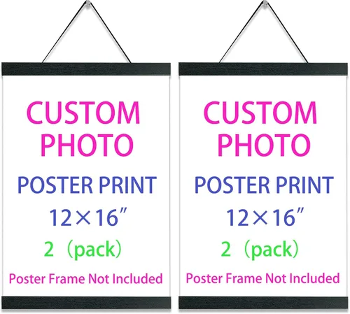 Vista 17 de YK artwood Impresiones de lienzo personalizadas con tus fotos de 8 x 10 pulgadas, imágenes personalizadas a lienzo para amantes, familiares, niños