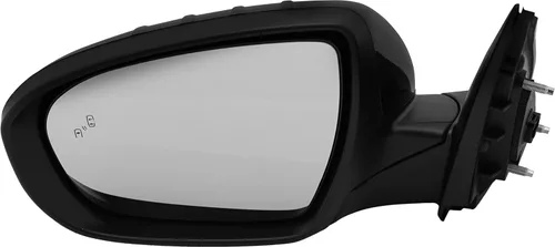 Vista 88 de Kool Vue - Espejo lateral del conductor compatible con vidrio eléctrico Kia Rondo 2007-2012, calentado, KI1320185