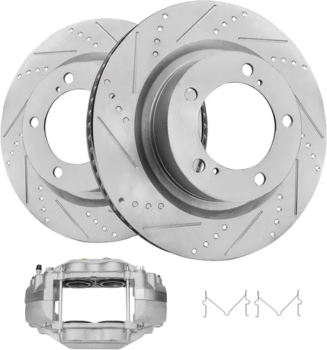 Vista 22 de Detroit Axle - Kit de freno trasero para Chevy GMC Silverado Sierra Suburban Yukon XL 1500 Astro Tahoe Safari Rotores de freno de disco Reemplazo