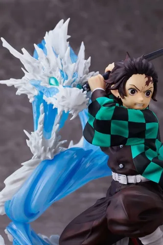 Vista 7 de Aniplex Demon Slayer: Kimetsu No Yaiba Tanjiro Kamado Figura Versión Deluxe