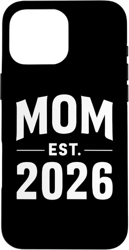 Vista 19 de Mom Est 2026 New Mother Parent New Born Child Parenthood Case for iPhone XR