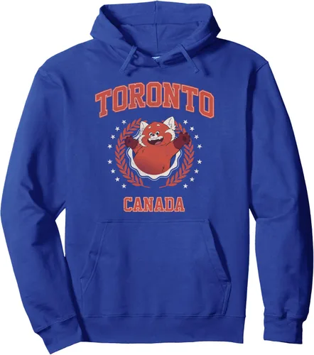 Vista 4 de Disney Sudadera con capucha Pixar Turning Red Mei Panda Canada, Negro