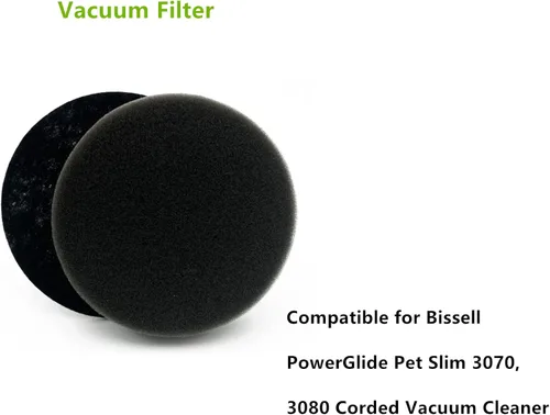 Vista 3 de Cherimo - Filtro de repuesto compatible con aspiradora Bissell PowerGlide Pet Slim 3070,3080 con cable (2 juegos)