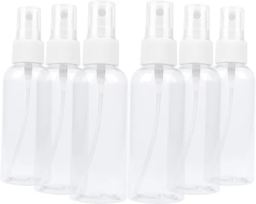 Vista 10 de TRENDBOX Botella de spray de niebla fina de plástico transparente vacía, Claro