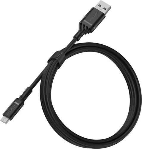 Vista 2 de OtterBox Cable USB-A a Micro-USB, 1M - Negro