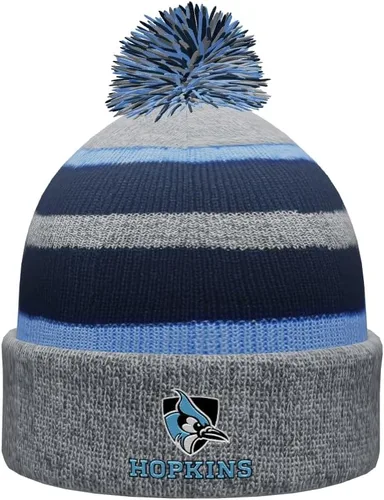Vista 74 de NCAA Prime - Gorro de punto de invierno con pompón plegable