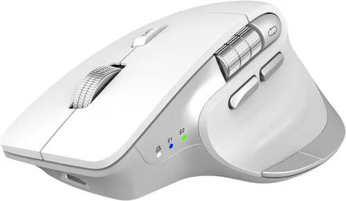 Vista 10 de CITLLA Ratón Inalámbrico Bluetooth, Ratón Silencioso Recargable Ergonómico con Múltiples Dispositivos, DPI Ajustable, Desplazamiento Rápido y Rueda