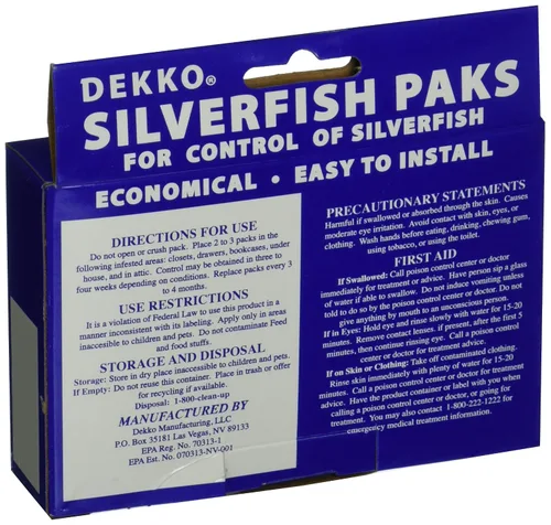 Vista 2 de Dekko Silverfish Paks DEK1002 (paquete de 2)