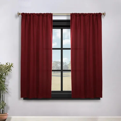 Vista 62 de Superior Cortinas opacas, oscurecimiento de habitación, dormitorio, cortinas, cocina, detalles de ventana de sala de estar, bloqueo solar, térmico