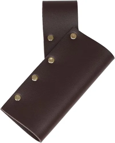 Vista 5 de Funda de cuero medieval para espada, daga de rana, accesorio universal para espada y cutlass para estoque