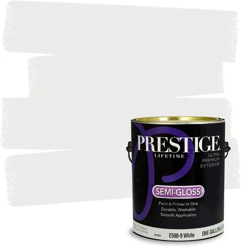 Vista 6 de PRESTIGE - Pintura para techos interiores, 1 galón, blanco brillante