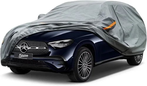 Vista 231 de Kayme Funda de Coche de Servicio Pesado Impermeable para Todo Tipo de Clima, Ajuste Personalizado para Tesla Model S, Cubierta Exterior Completa