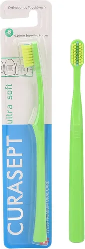 Vista 8 de plplaaoo 10 cepillos de dientes, cepillos de dientes ortodónticos en forma de V para aparatos ortopédicos, cepillo de dientes de cerdas suaves