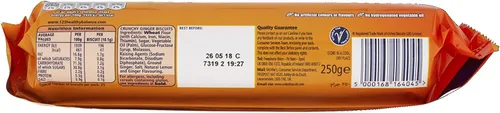 Vista 5 de Nuez de jengibre McVitie's 250G (paquete de 3) Embalado para Zuvo