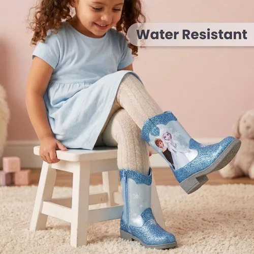 Vista 2 de Disney - Botas de vaquera occidental de Minnie Mouse para niña pequeña (niño pequeño)