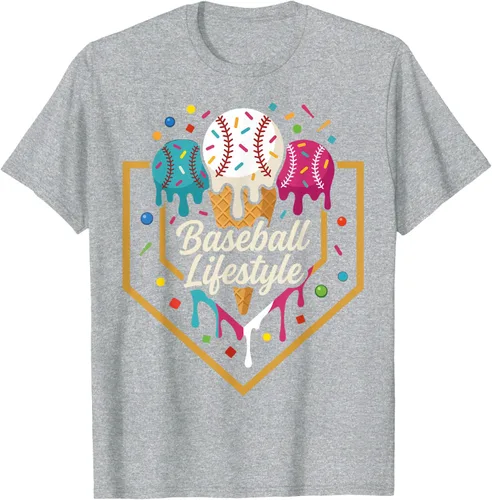 Vista 38 de Baseball Life Style Camiseta