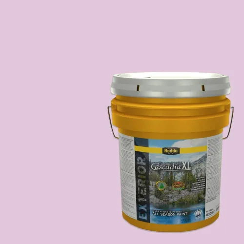 Vista 88 de Rodda Paint CASCADIA XL - Pintura satinada exterior e imprimación en uno, cuarto de galón, banderín para bebé