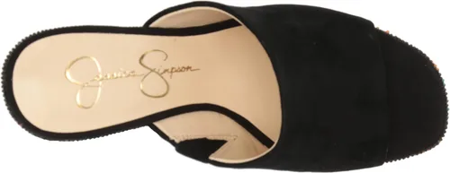 Vista 5 de Jessica Simpson Shantell 4 - Sandalias de cuña de gamuza para mujer