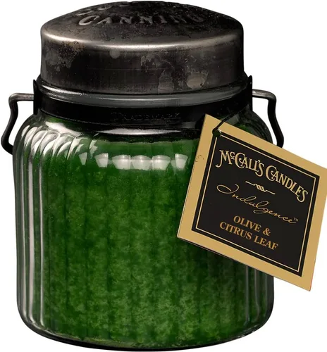 Vista 14 de McCall's Candles Grandma's Kitchen Vela perfumada de 18 onzas Colección Indulgence Vertida en Estados Unidos Doble mecha Tarro ranurado