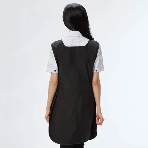 Vista 3 de Surrui Peluquero estilista smocks delantal salón peluquería peluquero Cabo chefs camareros sin mangas ropa de trabajo chaleco