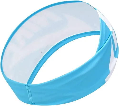 Vista 2 de Nike Dri-FIt 9704 - Diadema ancha con gráficos - Unisex - Azul cielo