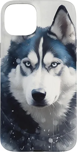 Vista 9 de Siberian Husky Funda para iPhone 17