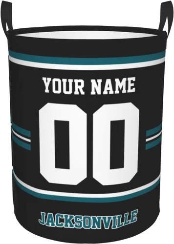 Vista 14 de Cesta de lavandería personalizada de Arizona, cesta de lavandería personalizada con nombre y número, cesta de almacenamiento plegable