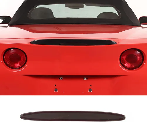 Vista 4 de Funda para faro antiniebla delantero ahumado para coche, compatible con Chevy Corvette C6 2005-2013, moldura de protección para parachoques
