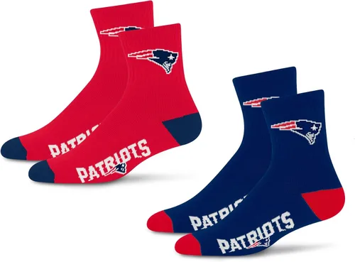 Vista 17 de For Bare Feet Calcetines quarter NFL unisex para adultos
