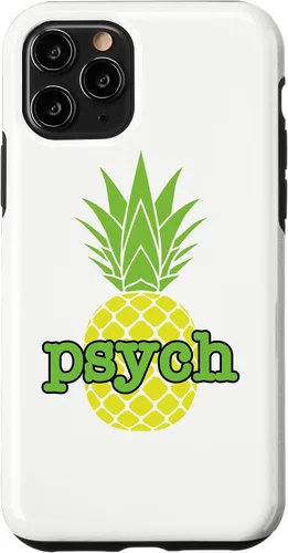Vista 29 de Funda blanca para iPhone 16 Psych Pineapple Fruit