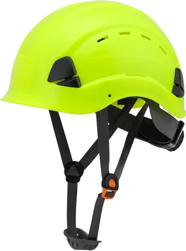 Vista 9 de Hard Hat, OSHA Approved Safety Helmet, Cascos De Construccion, Vented Hardhat, 6 Point Suspension Adjustable Ratchet,Construction Forestry Aborist