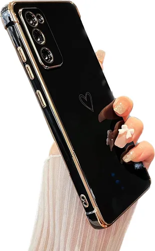 Vista 67 de ZTOFERA Funda diseñada para Google Pixel 7a, bonito diseño de corazones de amor con borde chapado y protección de lente de cámara, para Google Pixel