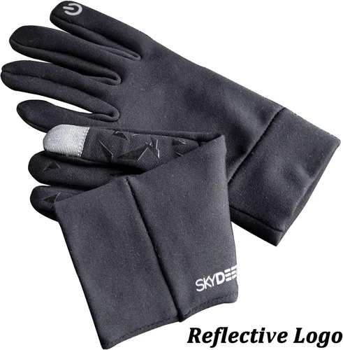 Vista 7 de SKYDEER Winter Gloves with Soft Deerskin Suede Leather & Thermal Polar Fleece & Warm 3M Thinsulate Insulation (SD8661T)
