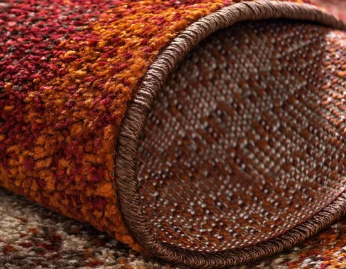 Vista 6 de Unique Loom - Tapete con diseño abstracto, informal, moderno y contemporáneo de la colección otoñal, alargado de 2 pies 6 pulgadas x 10 pies, diseño