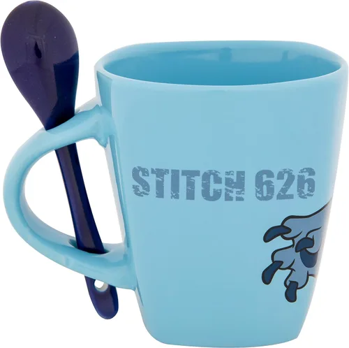 Vista 4 de Jerry Leigh Lilo & Stitch 626 - Taza de 11 oz con cuchara