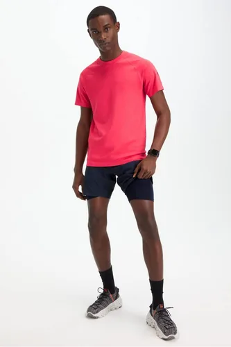 Vista 32 de Fabletics The One - Pantalón corto para hombre (forro), entrenamiento, natación, ligero, de secado rápido, bolsillo con cremallera, tejido elástico