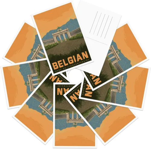 Vista 21 de gaeaverse Amsterdam Países Bajos Postales de paisaje vintage 9 piezas/juego de tarjetas de felicitación de ciudades del mundo para negocios, viajes