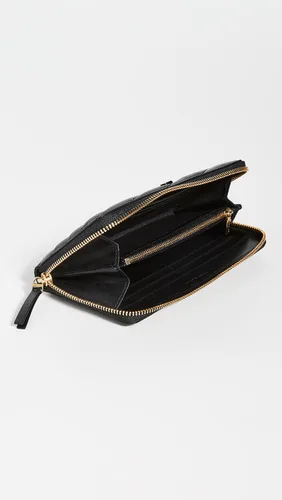 Vista 5 de Tory Burch Kira Chevron - Cartera Continental con cremallera para mujer