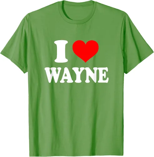 Vista 15 de Wayne - Camiseta I Heart Wayne - I Love Wayne, Negro, S