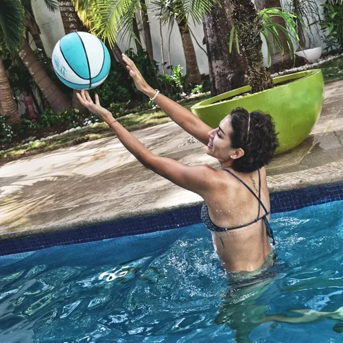 Vista 3 de Dunn Rite pelota de básquetbol de agua