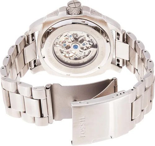 Vista 3 de Fossil ME3081 Reloj automático de acero inoxidable para hombre moderno