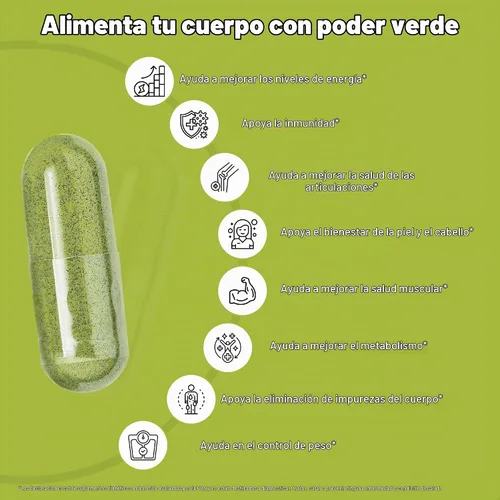 Vista 8 de Cápsulas de moringa prémium con pimienta negra. Polvo de oleifera de moringa y extracto de moringa 50:1 para obtener los máximos beneficios, 90